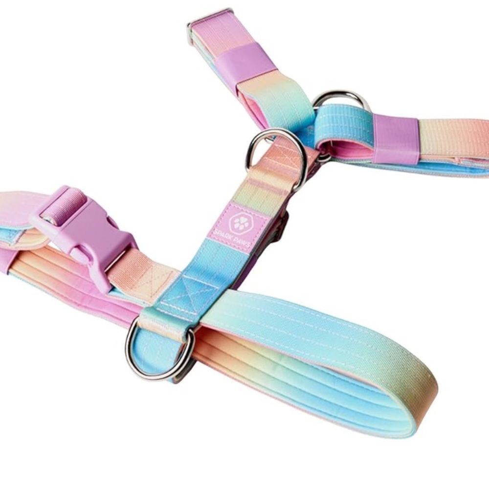 Spark Paws Pastel Icing No Pull Dog Harness — Medium
